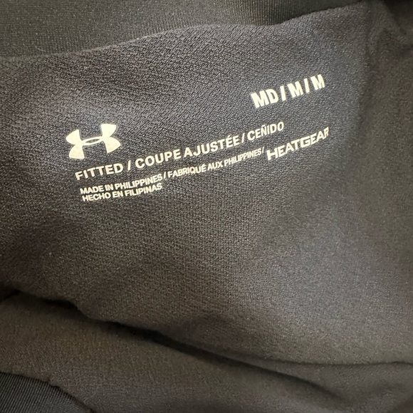 Under Armour Women's Athletic Black Shorts - Picture 3 of 4